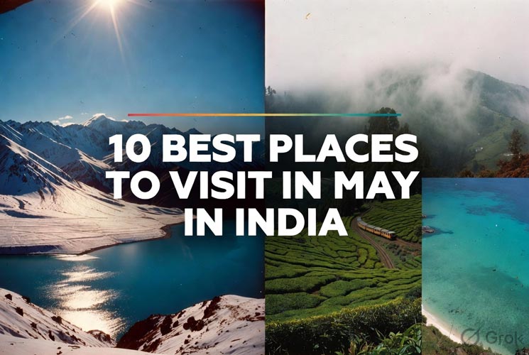 10 Best Places to Visit in May in India (2026 Guide) – Cool Escapes from the Summer Heat in may